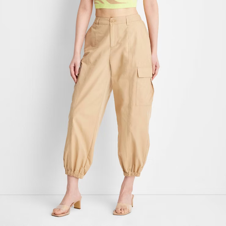Women's High-Rise Cargo Pants - Future Collective™ with Gabriella Karefa-Johnson | Target