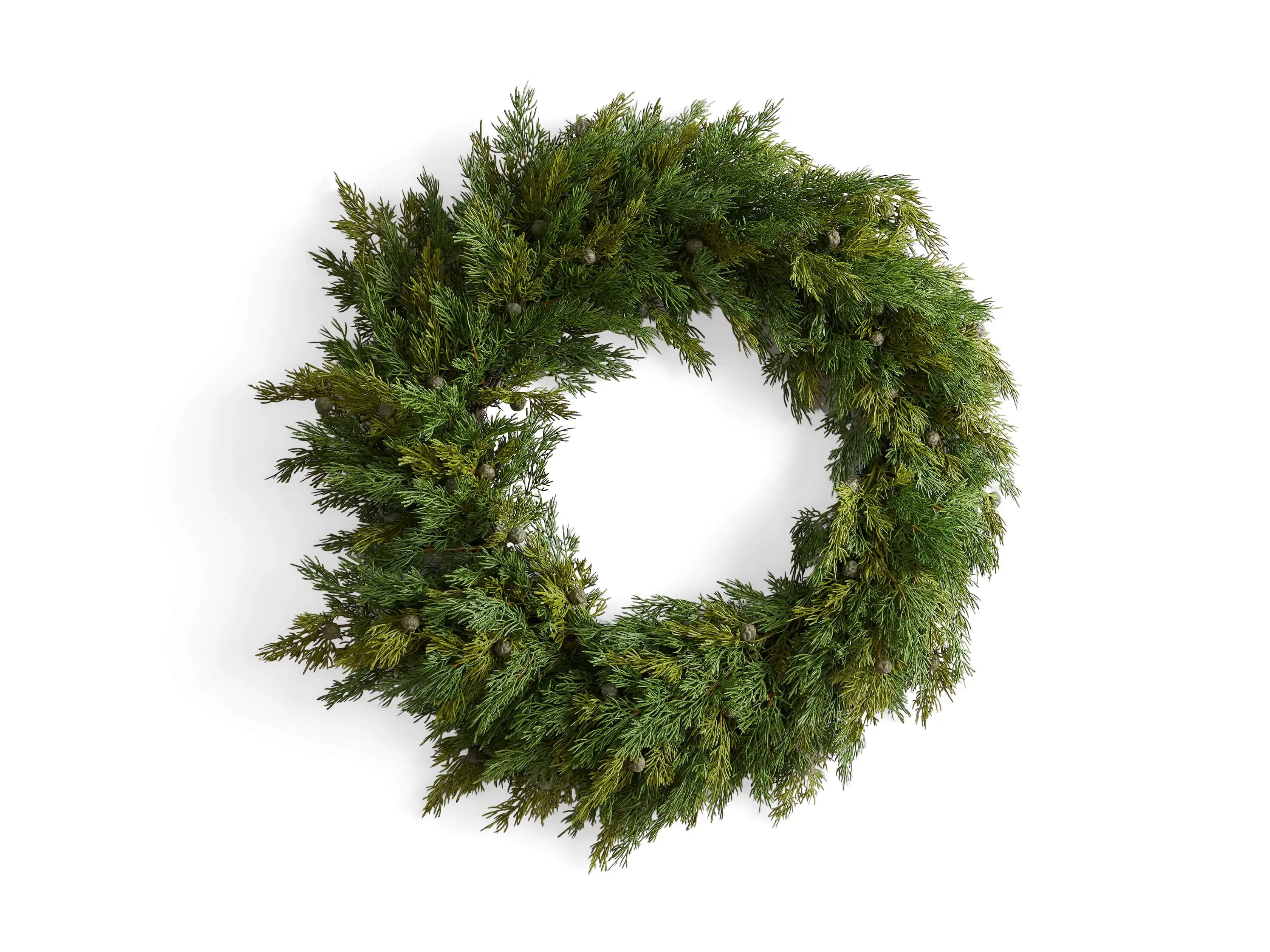 Faux Cedar Wreath | Arhaus