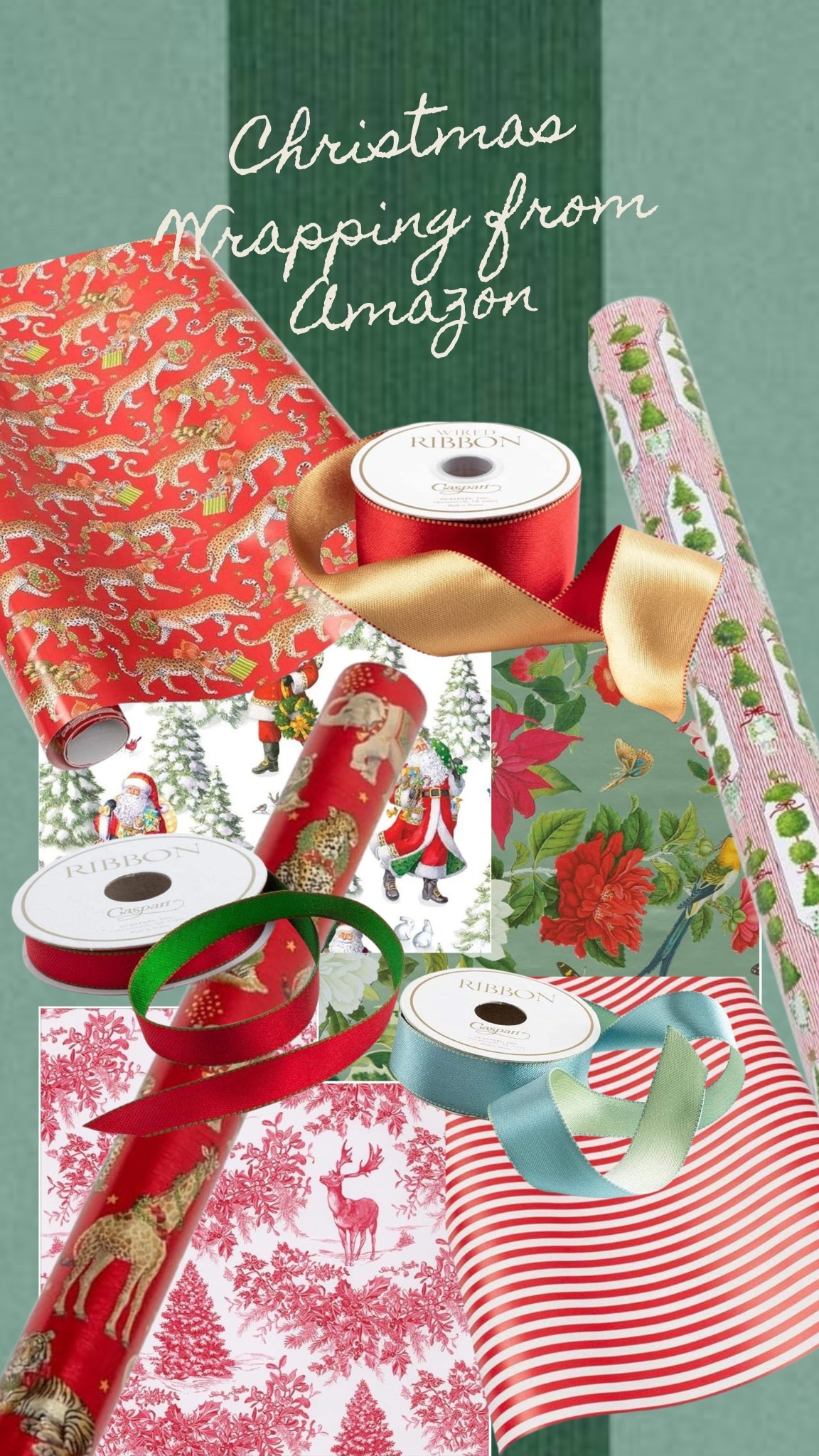 Christmas wrapping from Amazon🎄🎁✨

#LTKHome #LTKSeasonal #LTKHoliday