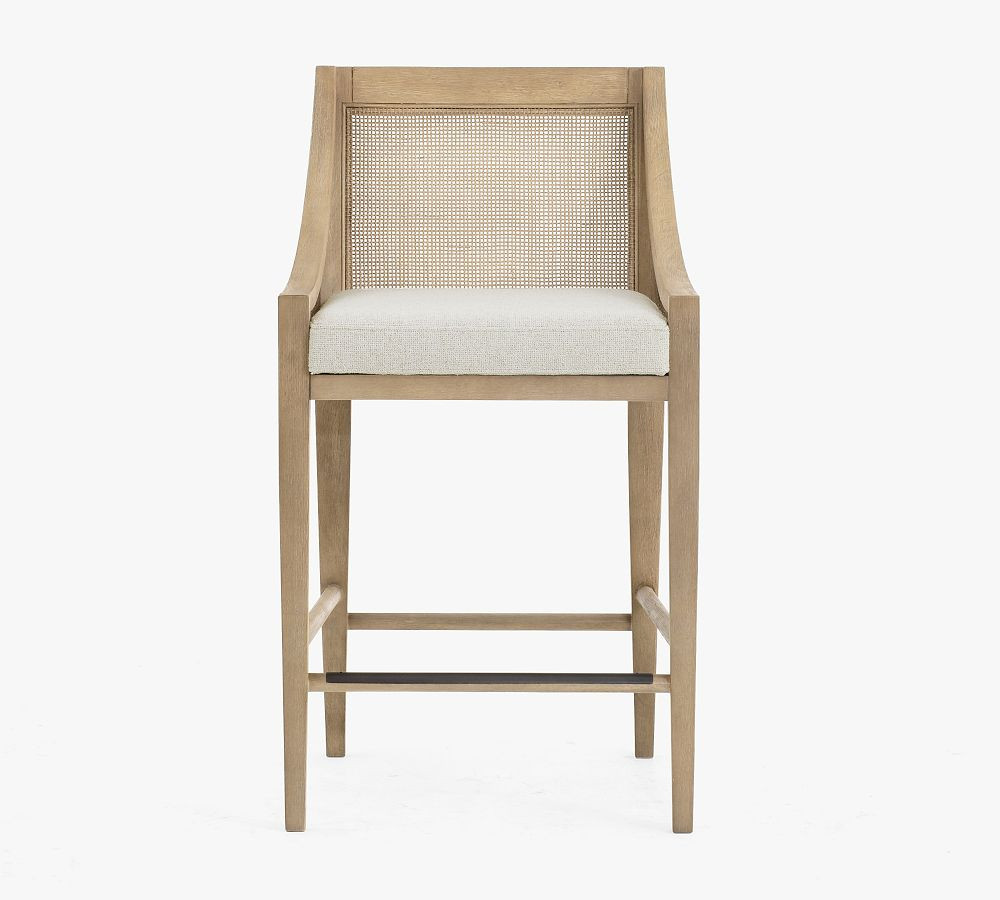 Atwood Cane Counter Stool | Pottery Barn (US)