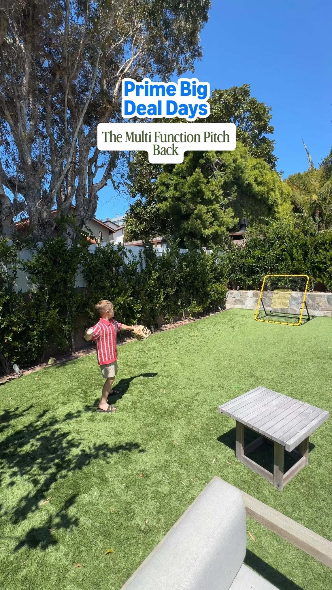 The best thing we ever bought our kids for the backyard. The baseball rebounder can be moved to give you grounders, highballs, and line drives. 

Baseball lover gifts