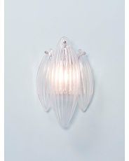 8x14 Glass And Iron Wall Sconce | HomeGoods