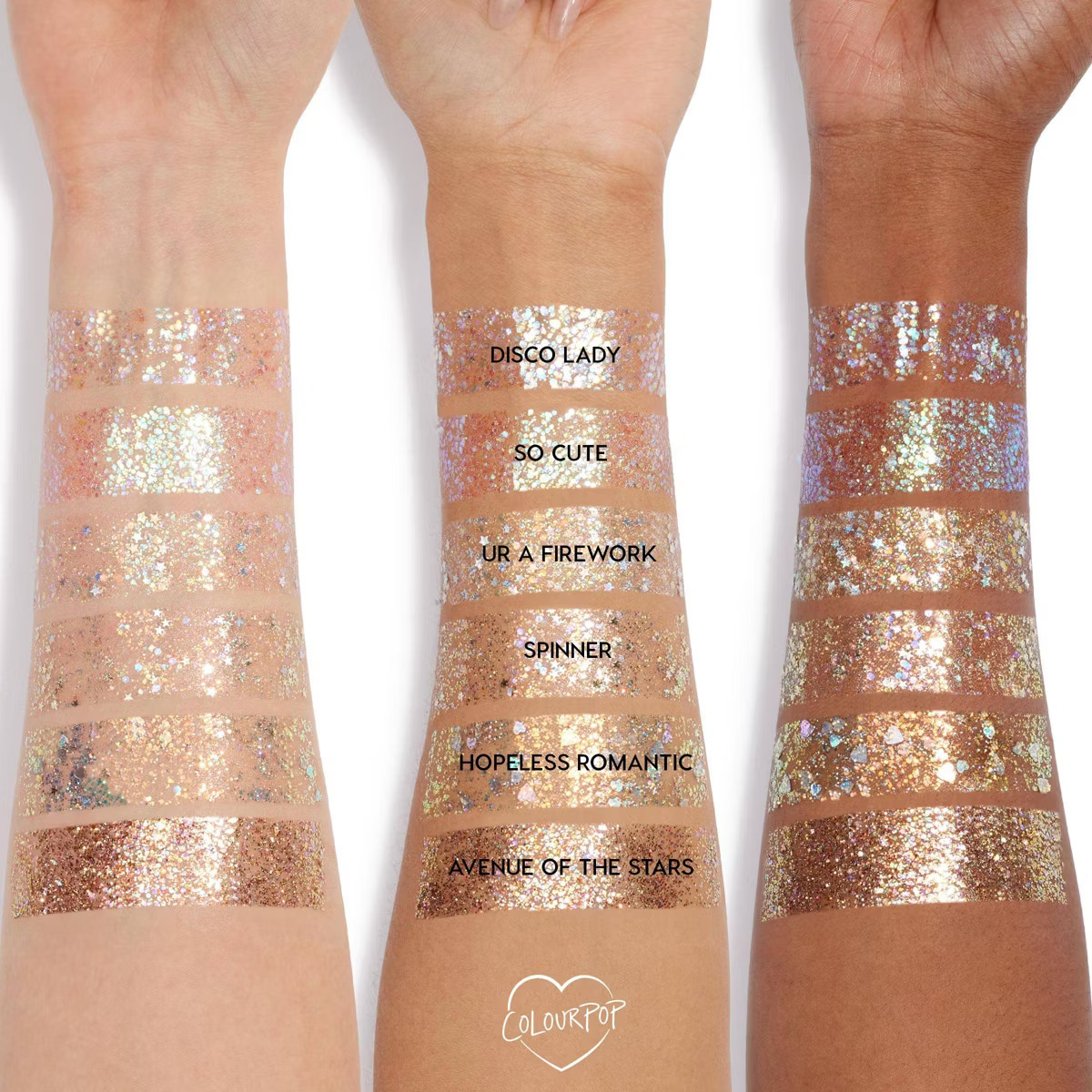 ColourPop Glitterally Obsessed Hopeless Romantic Body Glitter Gel - 0.6oz | Target