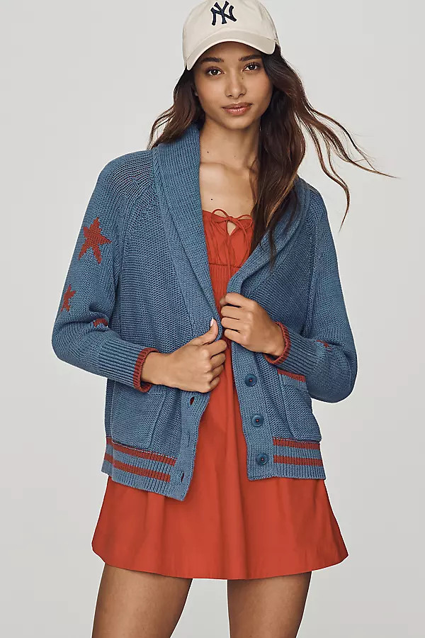 Lawson American Flag Cardigan | Anthropologie (US)