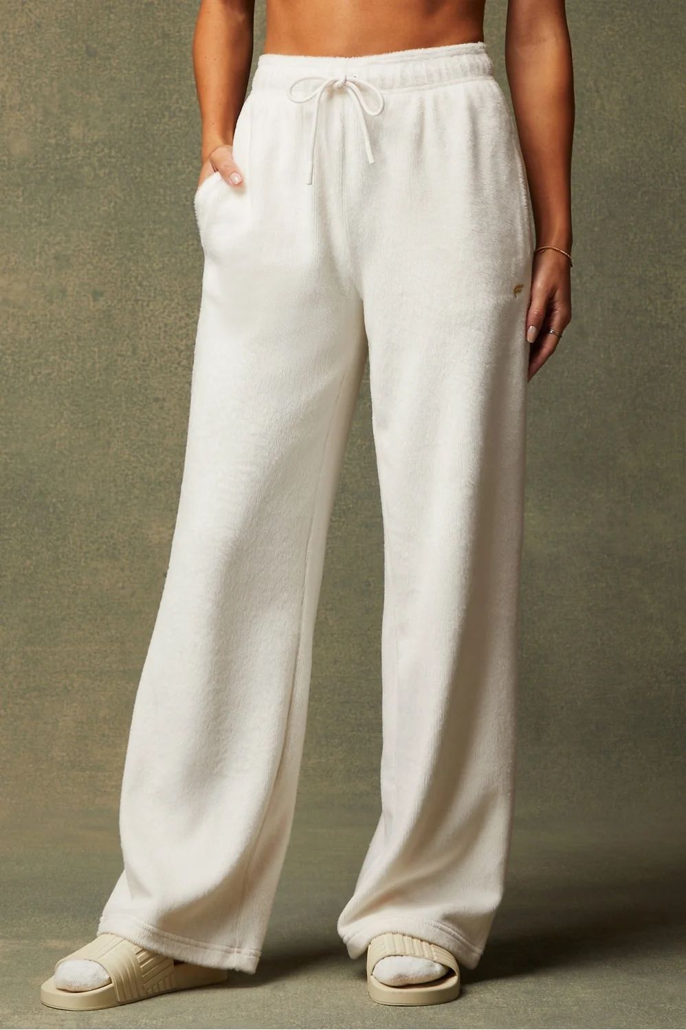 Cozy Cord High-Waisted Wide Leg Pant | Fabletics - North America