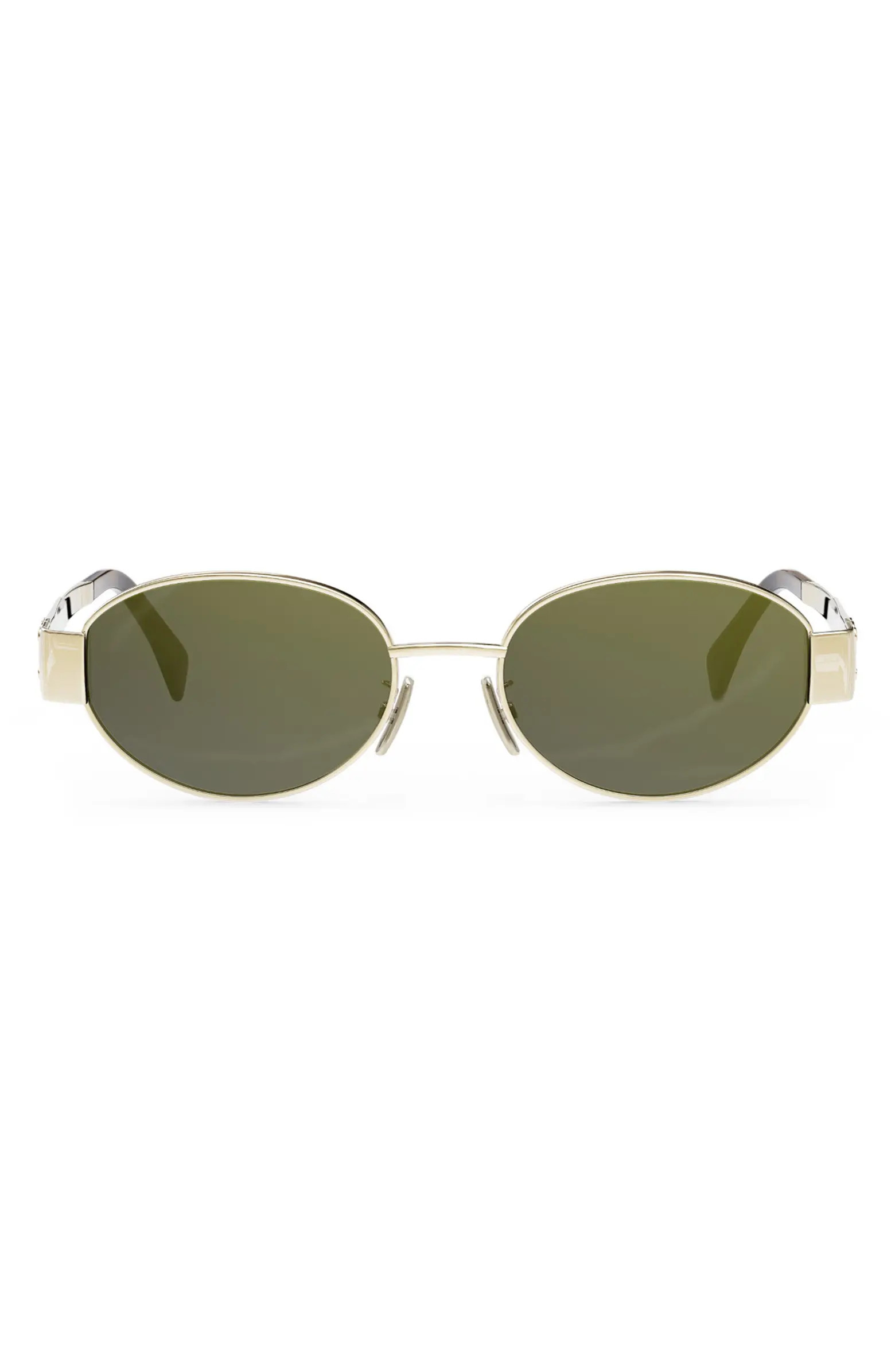 Triomphe 54mm Oval Sunglasses | Nordstrom