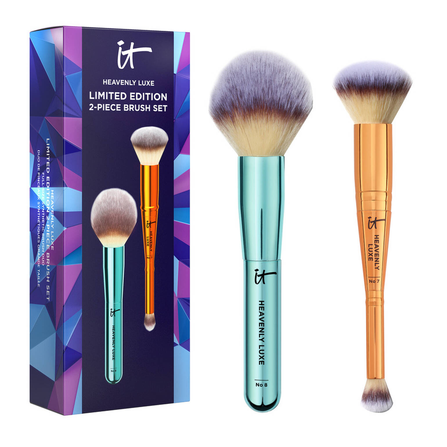 Heavenly Luxe® Limited-Edition 2-Piece Makeup Brush Set | IT Cosmetics (US)