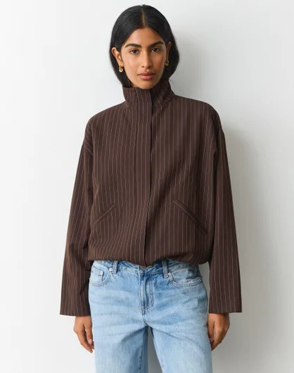 Zip Up Funnel Neck Jacket | Glassons (Australia)