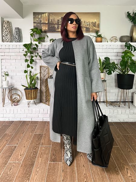 Sweater dress from Target for work! This is a great look with the belt for work. Add some fly boots and a grey coat to wrap up the look! 

#LTKover40 #LTKworkwear #LTKstyletip