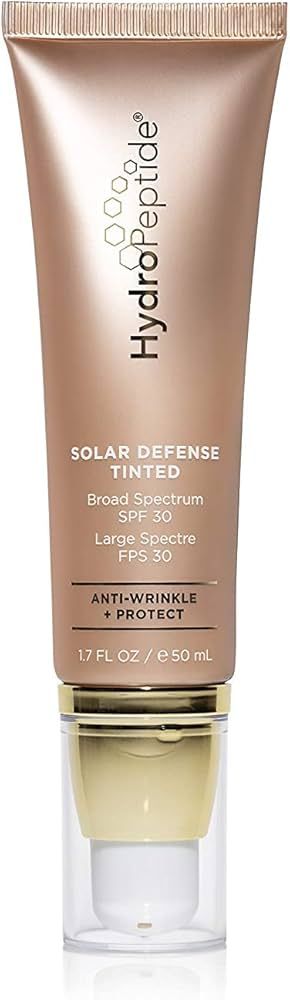 HydroPeptide Solar Defense Face Sunscreen, SPF 30 Broad Spectrum, Tinted BB Cream, Moisturizing A... | Amazon (US)