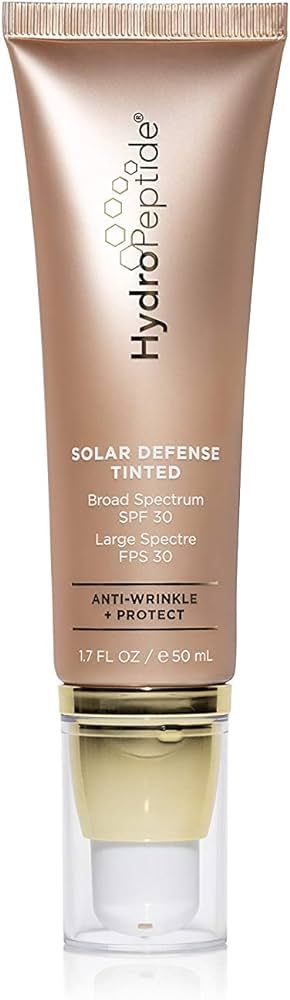 HydroPeptide Solar Defense Face Sunscreen, SPF 30 Broad Spectrum, Tinted BB Cream, Moisturizing A... | Amazon (US)