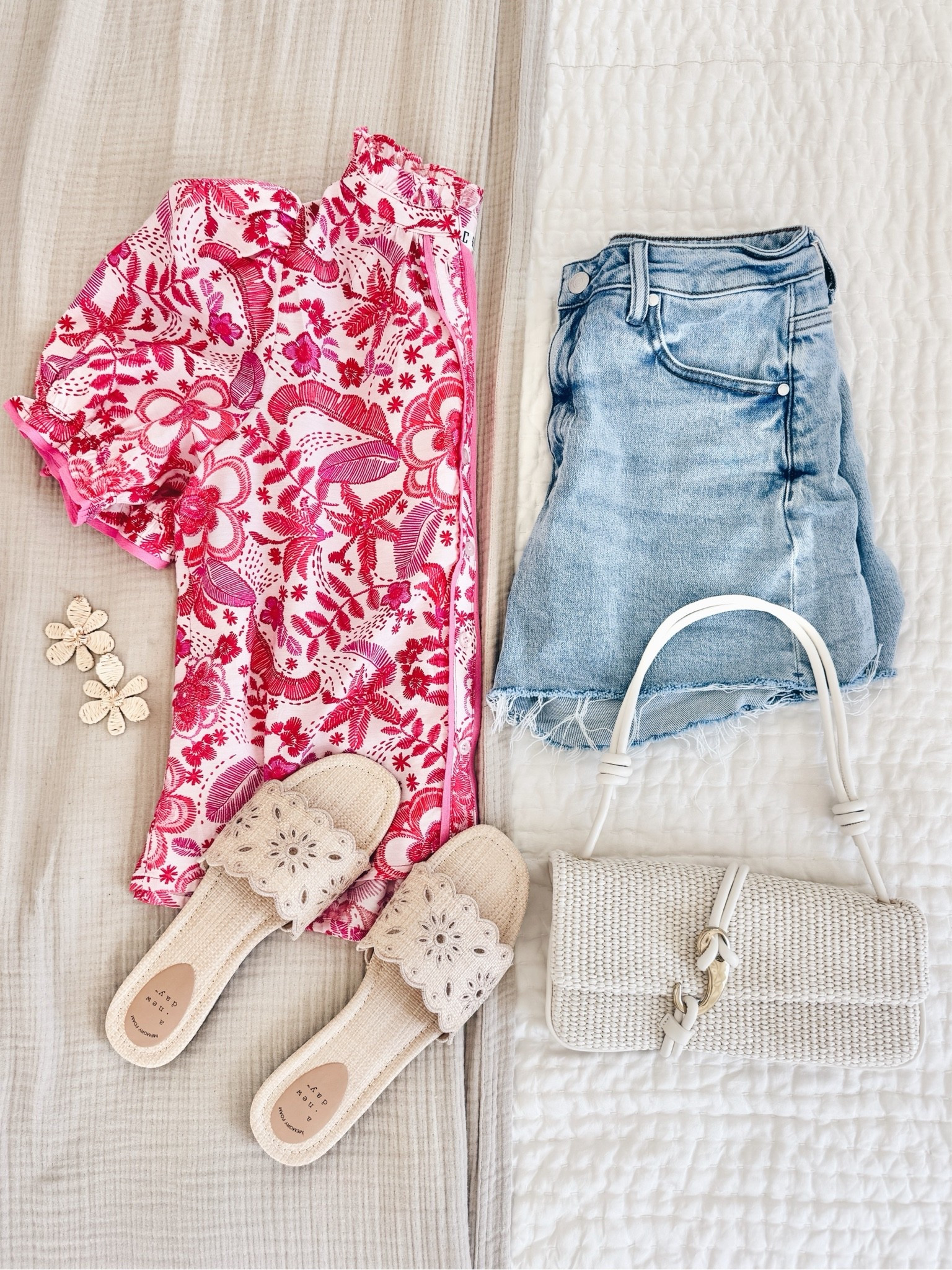 Summer outfit! I have small in the top and 28 in the shorts.  Use my discount code on the top and earrings. Pinteresting15.

#LTKSaleAlert #LTKOver40 #LTKTravel