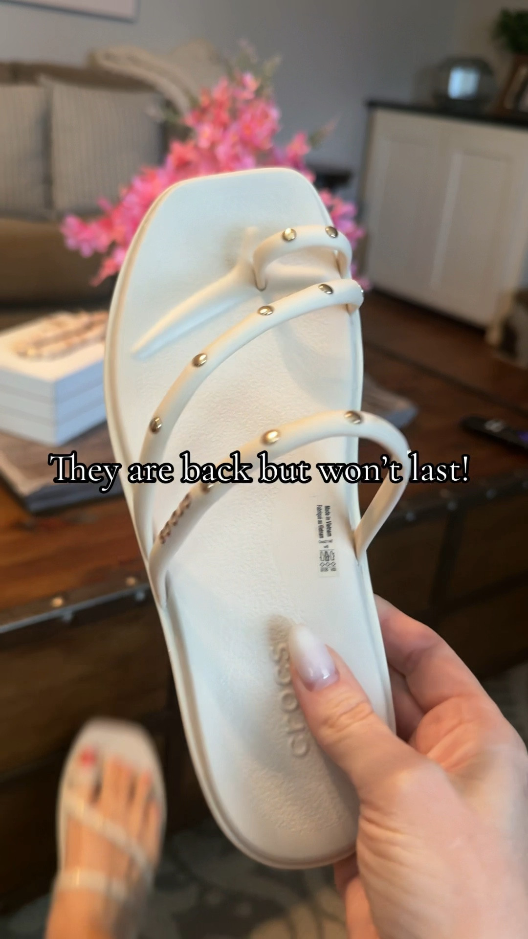  CROCS Miami toe loop sandals 

#LTKmomlife #LTKSwim #LTKOver40