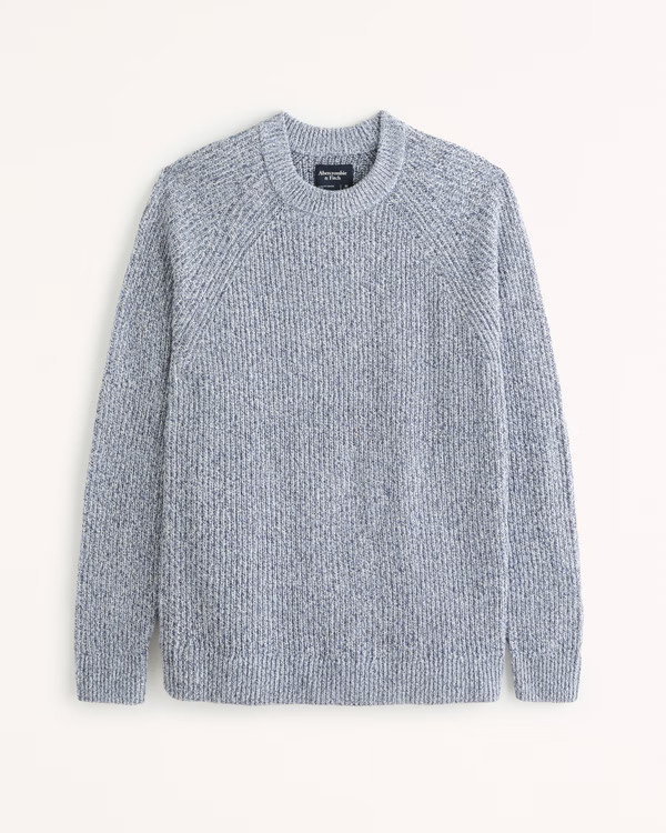 Marled Crew Sweater | Abercrombie & Fitch (US)