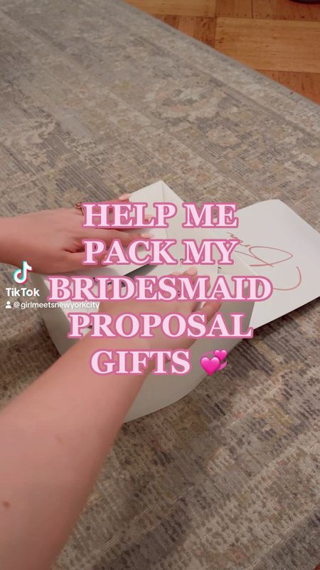 everything I included in my bridesmaid proposal boxes! 🩷 the girls loved them! 

#LTKFind #LTKSale #LTKwedding