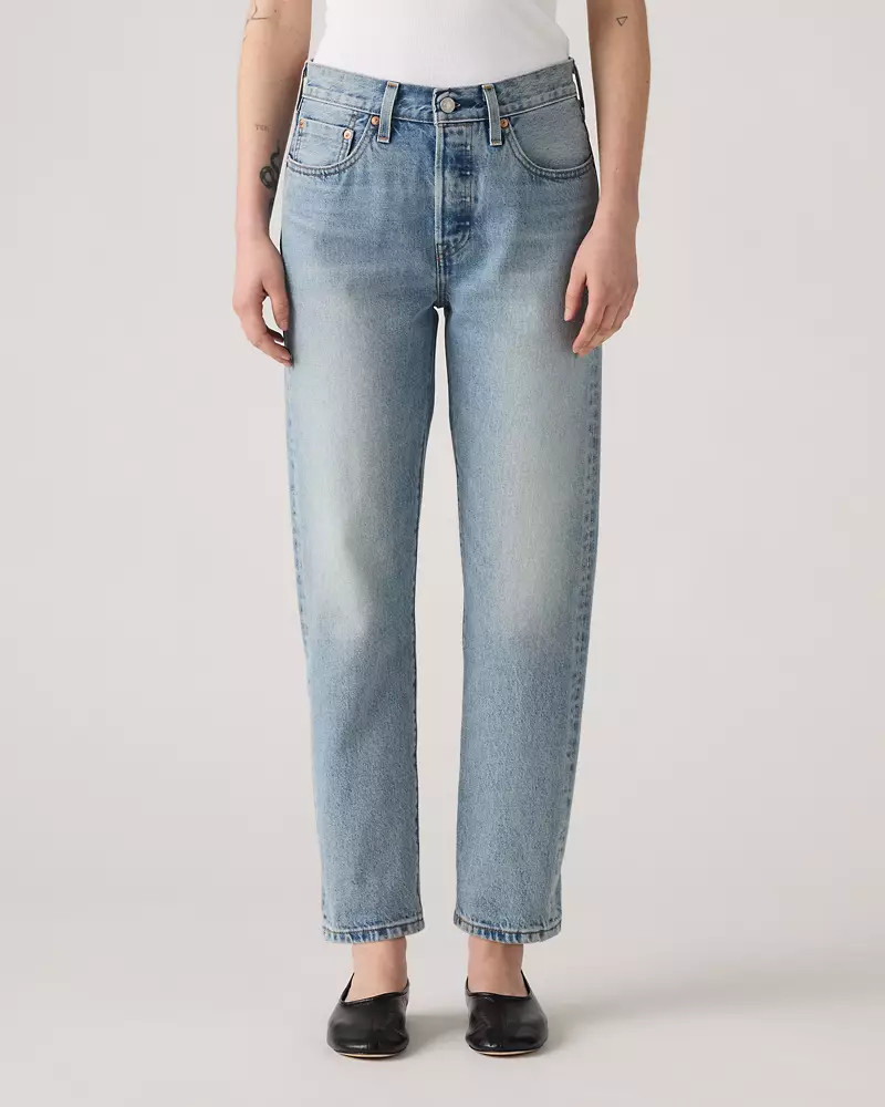 501® Original Cropped Selvedge Women's Jeans - Light Wash | Levi's® US | Levi's US