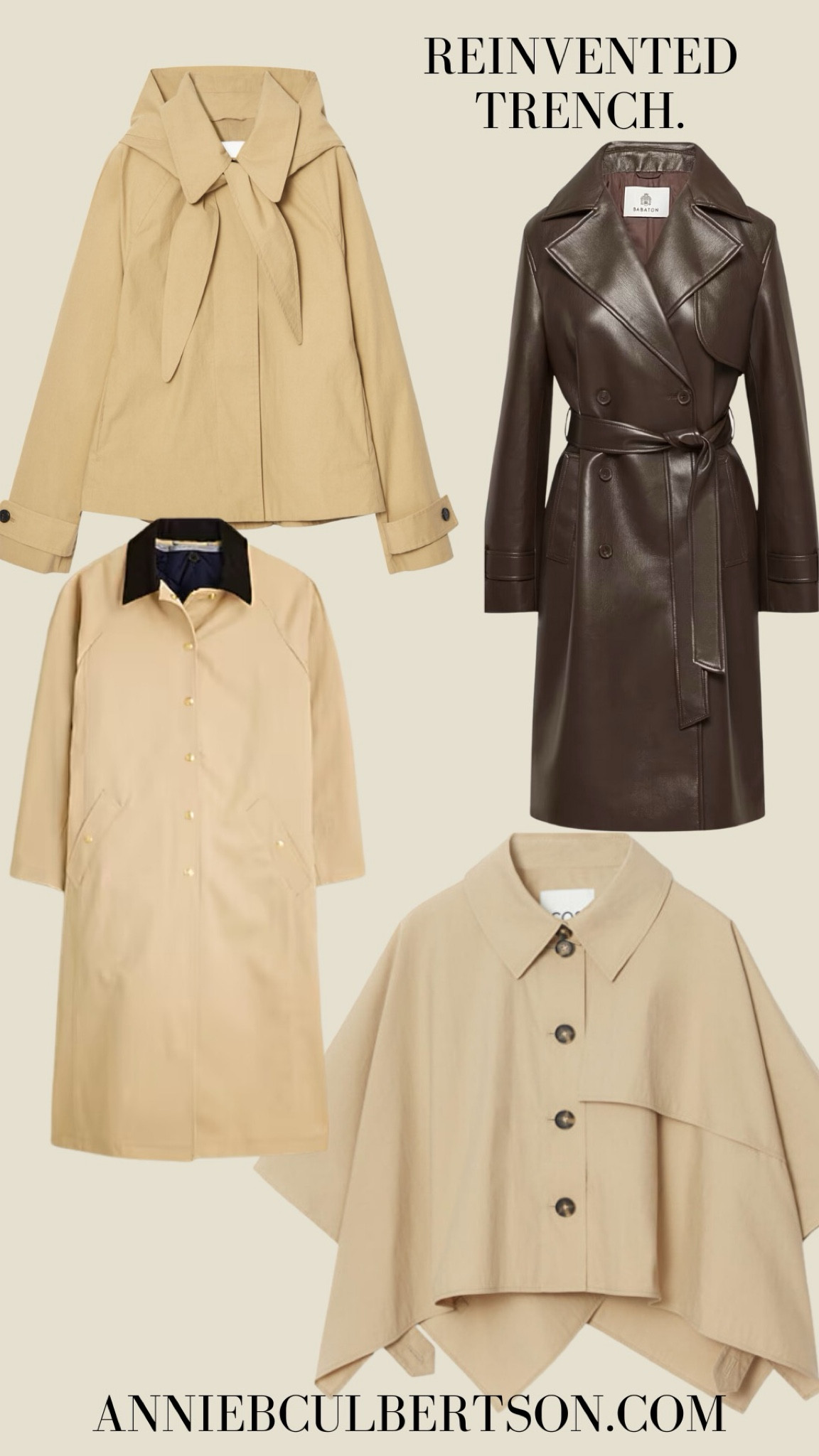 Reinvented trench coat

#LTKFallSale #LTKCon #LTKNYFW