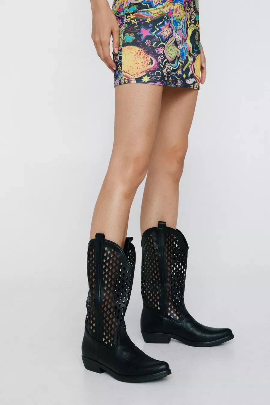 Cut Out Cowboy Boots | Nasty Gal (US)