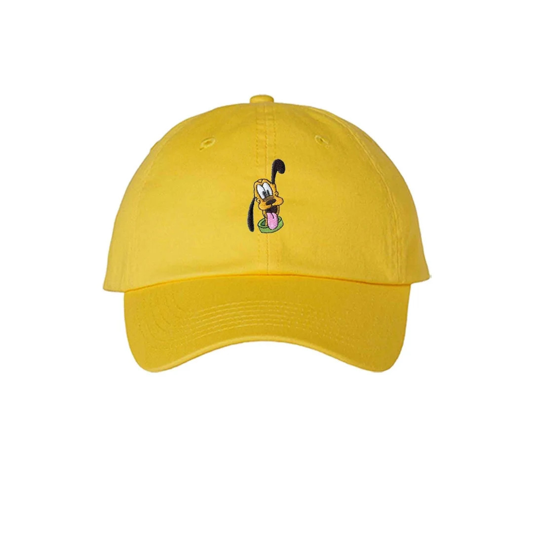 Pluto Hat, Adult Kids Sizes, Retro Pluto Embroidered Hat, Mickey Friends Hat, Magic Kingdom, Disn... | Etsy (US)