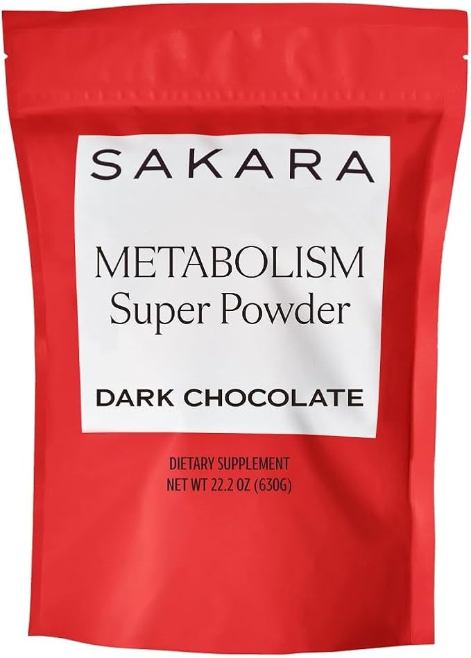 SAKARA Metabolism Super Powder, 30 Servings - Metabolism Drink Powder to Help Digestive Health & ... | Amazon (US)