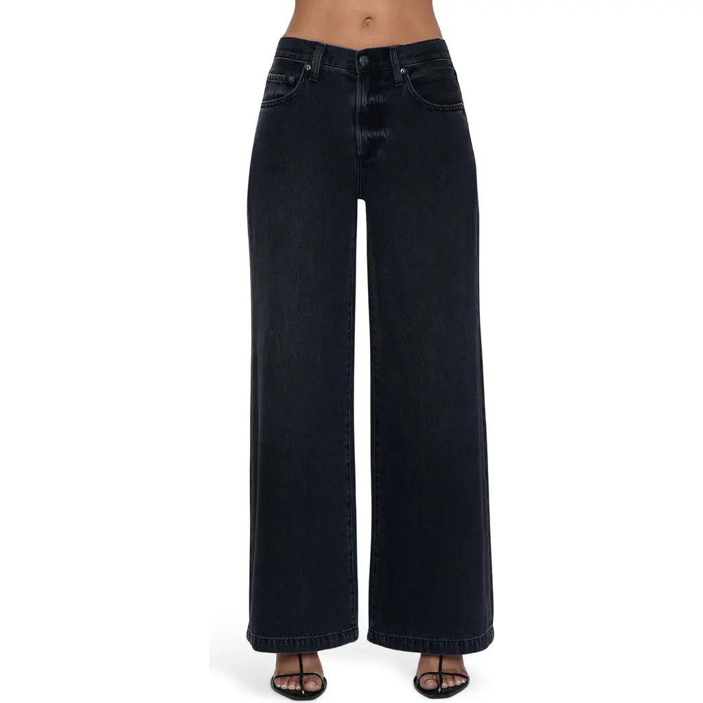 Pistola Jadyn High Waist Wide Leg Jeans in Zen at Nordstrom, Size 28 | Nordstrom