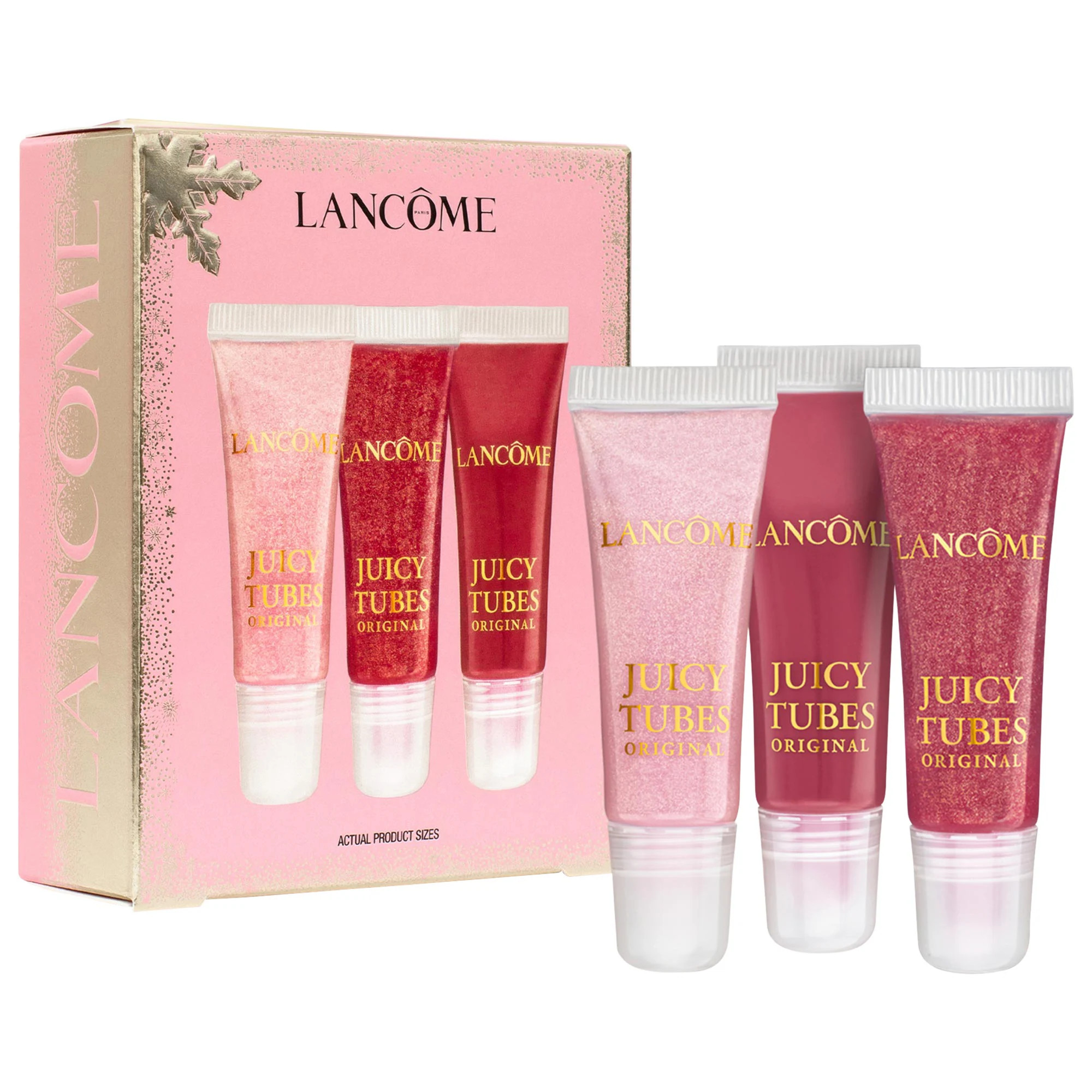 Lancôme Mini Juicy Tubes Lip Gloss Trio Gift Set 0.33 oz/9.8 mL | Sephora (US)