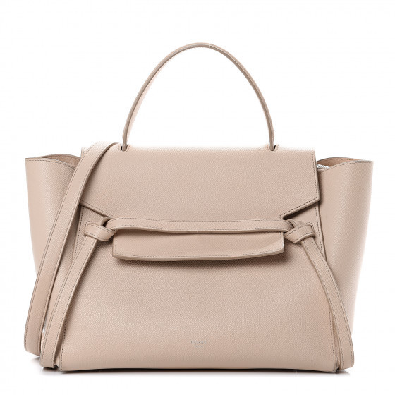 Grained Calfskin Mini Belt Bag Light Taupe | Fashionphile