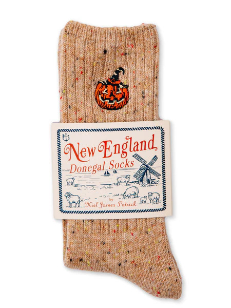 Jack-O-Lantern Donegal Sock | Kiel James Patrick