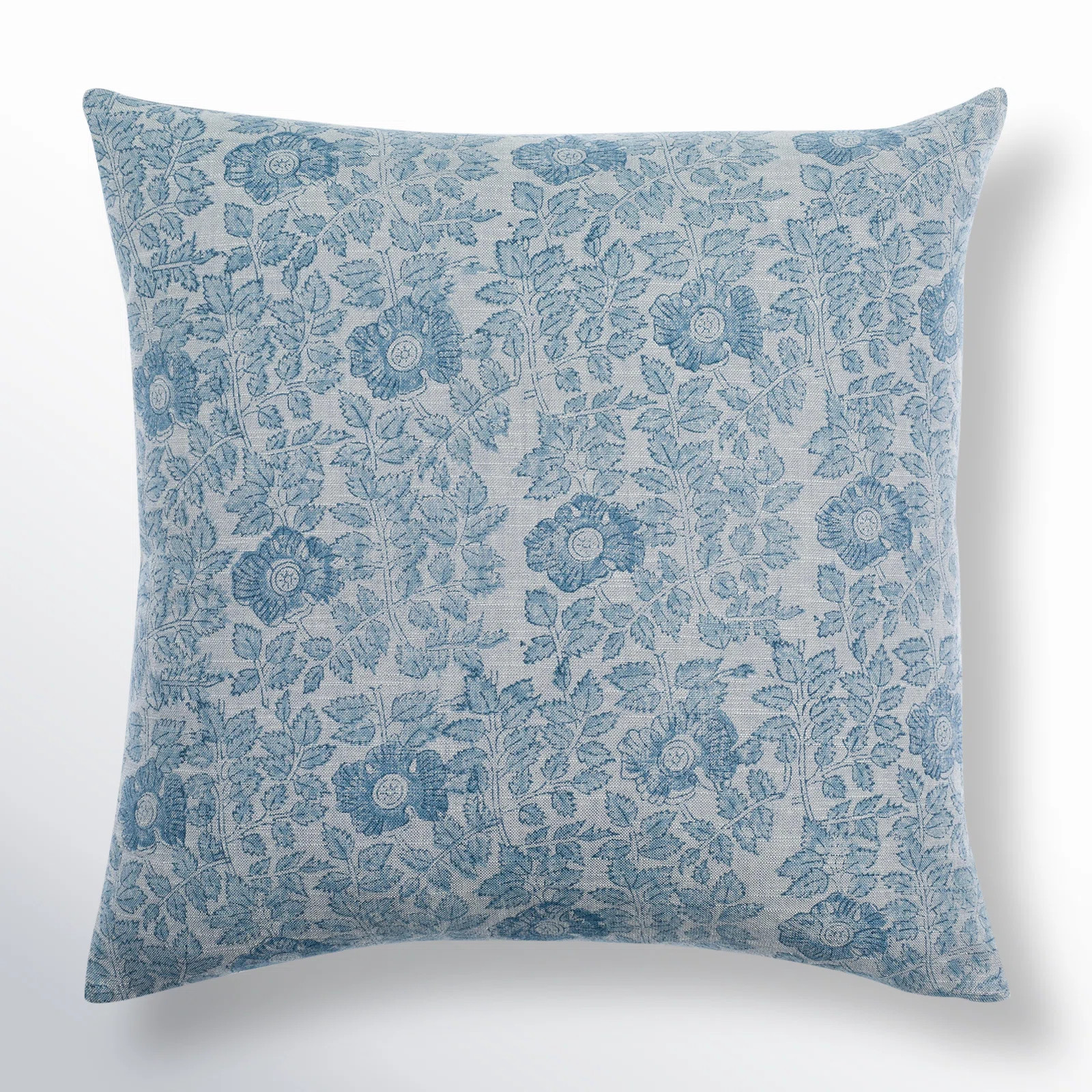 Tallie Floral Linen Throw Pillow | Birch Lane