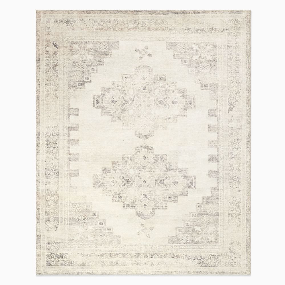 Stepped Medallion Performance Rug | West Elm (US)