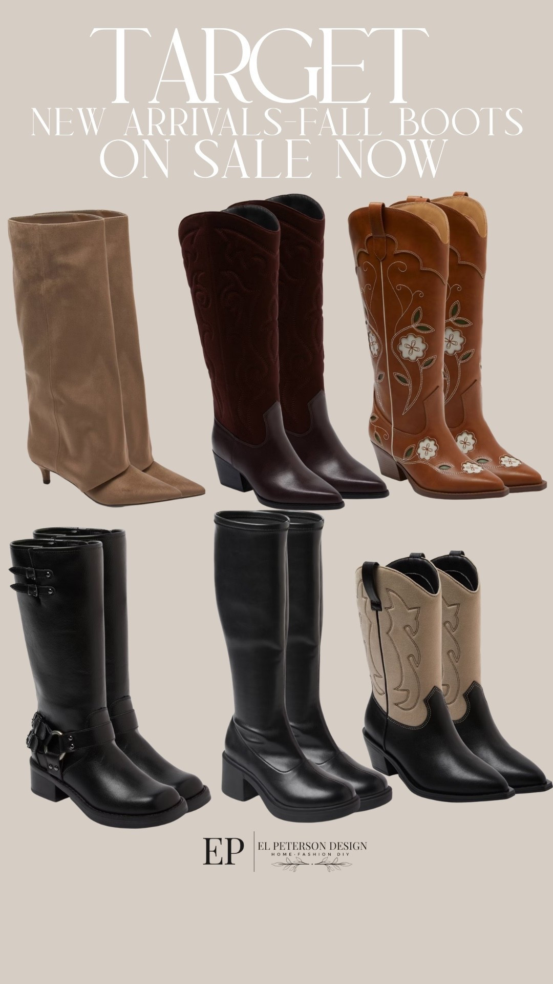 Target 
On Sale New Boots

#LTKSaleAlert