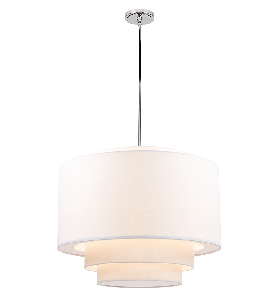 30" Tiered Drum Pendant | Rejuvenation