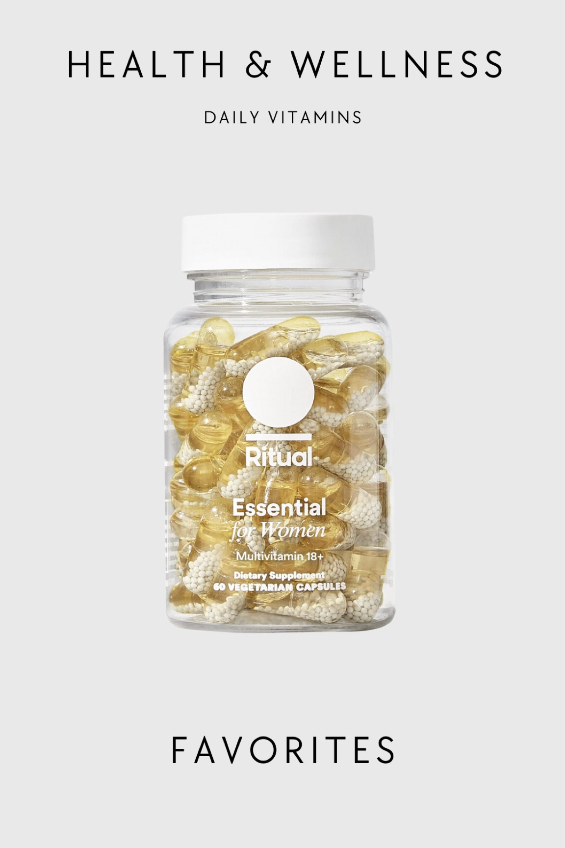 The Best Daily Vitamins

I’ve been taking Ritual vitamins for years. I love how cool they look and the cool taste  

#LTKFitness #LTKActive