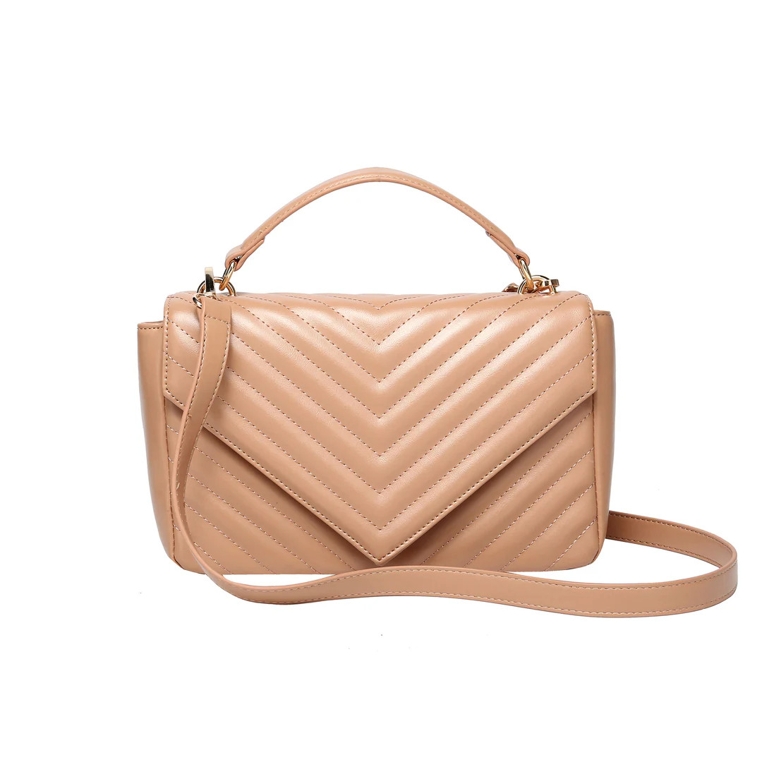 Quilted Top handle Shoulder and Cross body bag | Daisy Rose