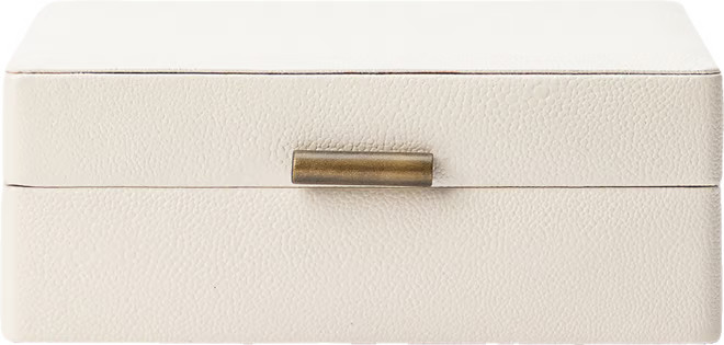 Cream Shagreen Box | McGee & Co. (US)