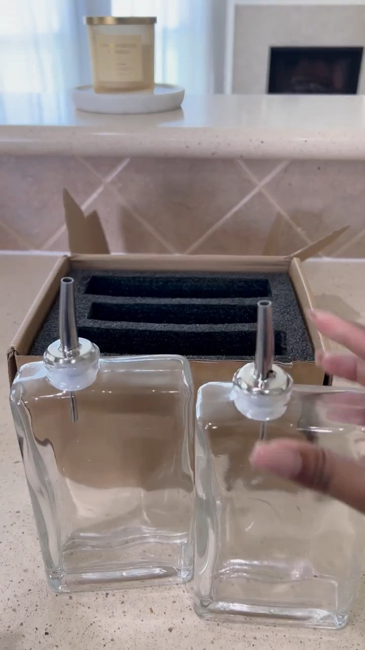 Can you guess how where I am going to use these beautiful glass dispensers? 

#amazonfinds #amazonunboxing #amazonhomedecor #homedecor #homefinds #asmr

#LTKHome #LTKSummerSales #LTKxelfCosmetics