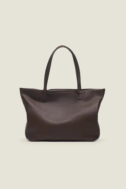 Wool & Oak Rove Organized Leather Travel Tote in Chocolate at Nordstrom | Nordstrom