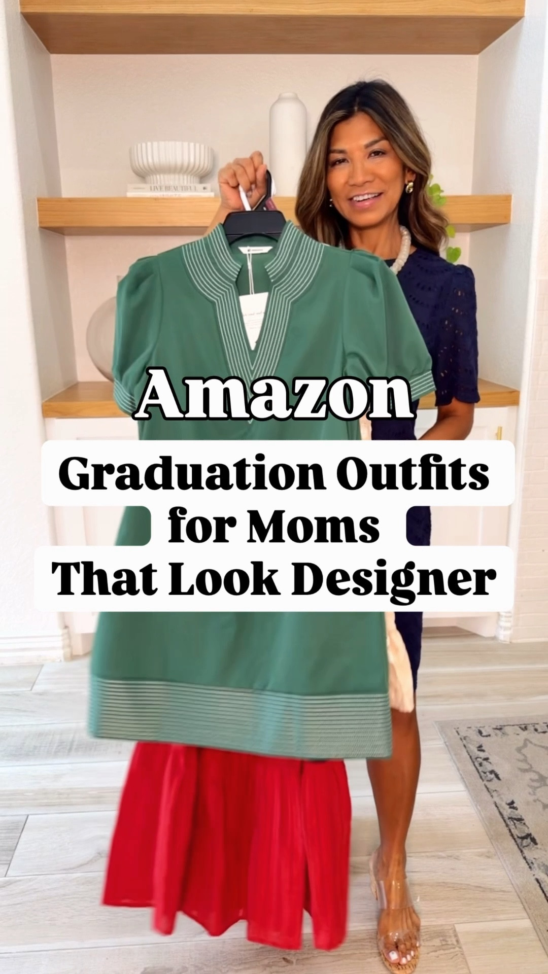 I’m 5’2” 118#ish for reference 
Graduation Outfits for Moms and also great for other occasions: Mother’s Day, school events, etc.
All dresses in small except #3(Floral Print) in XS tts(color Plain Beige). 
Sandals tts.
All accessories are linked.
Graduation outfits, Amazon finds, over 50 style, petite fashion,midlife fashion, affordable fashion, fashion over40 

#LTKOver40 #LTKPetite #LTKMothersDay