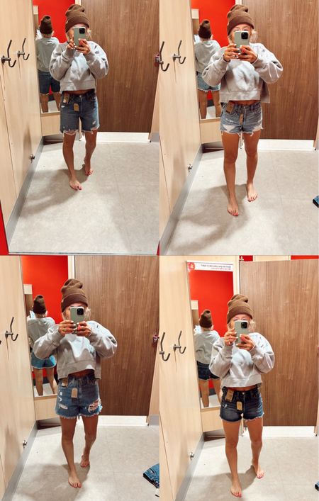 Try on of Levi’s shorts from target! Each style comes in several colors online and extended sizing 🙌

#LTKfit #LTKstyletip #LTKunder50