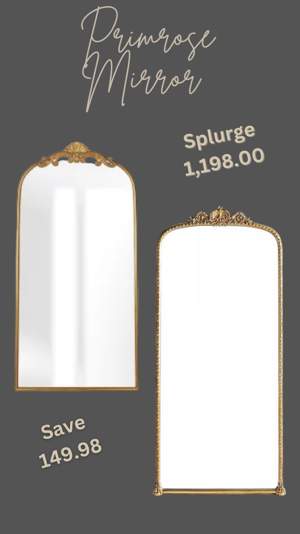 Primrose mirror save vs splurge. Anthropologie vs Sam’s Club. Primrose dupe. 

#LTKfamily #LTKhome #LTKFind