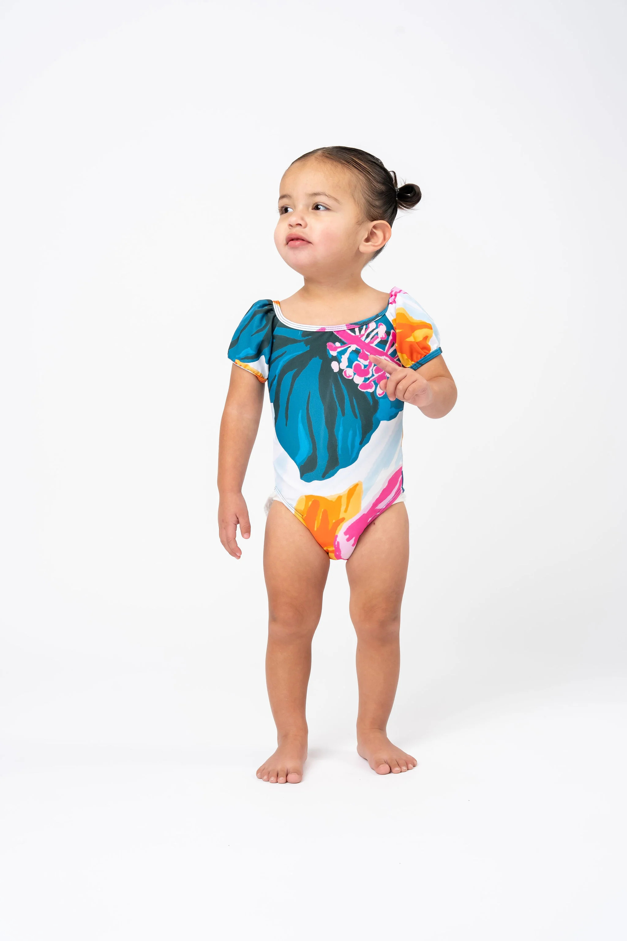 Mini Pura Vida One Piece | Floral Fusion | Coral Reef Swim US