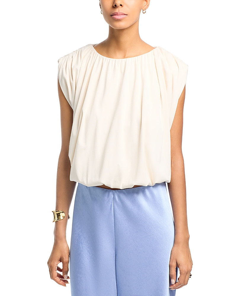 Line & Dot Vireo Draped Top | Bloomingdale's (US)
