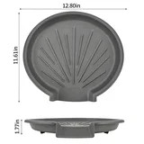 Collapsible Colanders (3 Pack Set) Food Strainers with Over-Sink Water Draining Base for Pasta Fr... | Walmart (US)