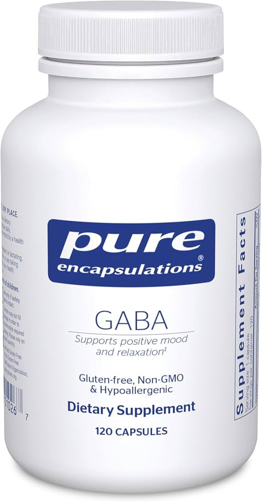 Pure Encapsulations GABA - Supplement to Support Relaxation & Moderation of Occasional Stress - w... | Amazon (US)