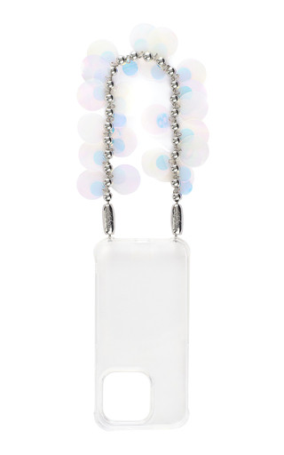 Sequined Ballchain Wristlet Phone Case/Cord Set | Moda Operandi (Global)
