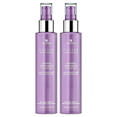 Alterna Haircare Caviar Anti-Aging Smoothing Anti-Frizz Dry Oil Mist - 2 Count | Walmart (US)