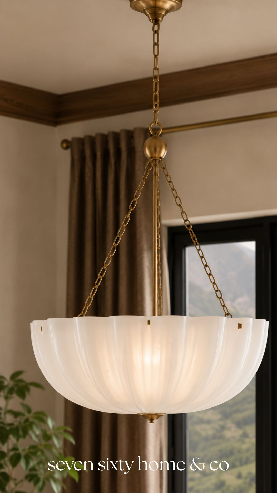 The right dining room chandelier completely changes the feel of a space.

This oversized alabaster-inspired pendant brings soft, diffused light while creating a stunning focal point over the dining table. It's one of my favorite ways to make a dining room feel custom without a full renovation.

Shop the lighting and complete room in LTK. 

 #LTKHome