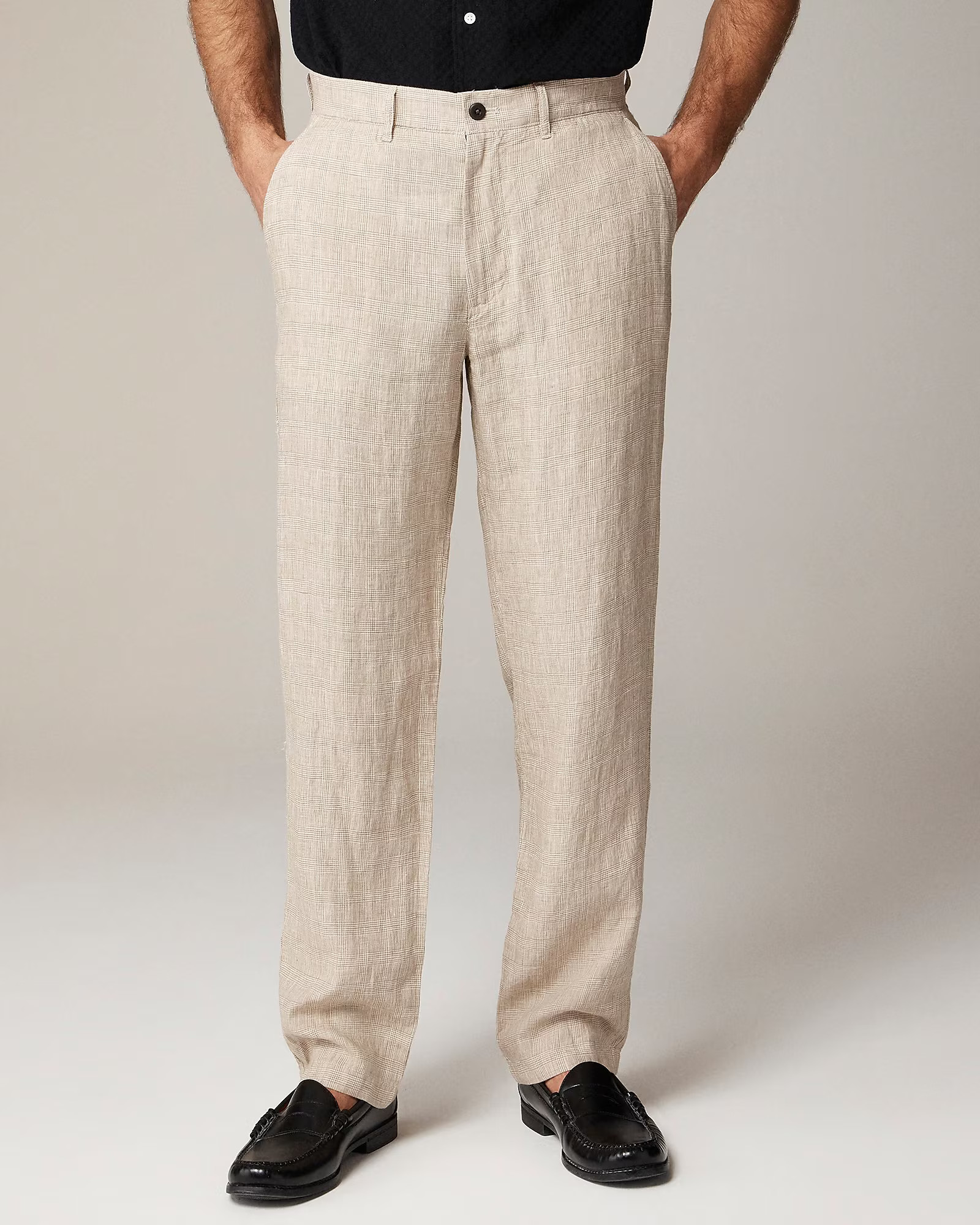Classic-fit linen trouser | J. Crew US