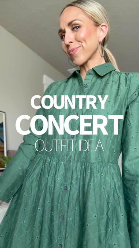 This gorgeous eyelet dress is perfect for your next country concert! 

I ordered a size 2. I would say that the bodice runs a little small. 

#LTKfindsunder100 #LTKparties #LTKSeasonal