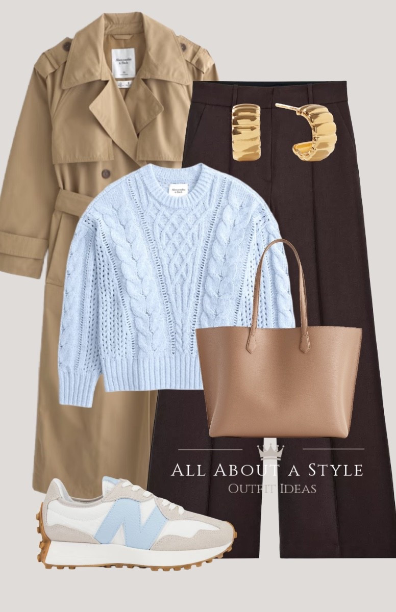 This is that throw it on and instantly feel put together kind of outfit.
Classic trench, cozy cable knit, tailored trousers, and comfy sneakers to keep it real.
Perfect for errands, meetings, or a casual coffee date. 

#LTKStyle #LTKFinds
#EverydayOutfit #NeutralStyle
#ClassicWithATwist #CapsuleWardrobe
#EffortlessStyle #CasualChic #SpringLayers #Stylelnspo

@Quince 

#LTKootd #LTKTravel #LTKWorkwear